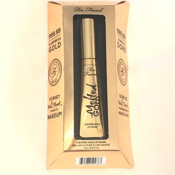 Too Faced Other - 💋Too Faced Glamorous Gold liquified lip gloss,